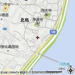 和歌山県和歌山市北島215周辺の地図