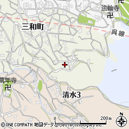 広島県呉市三和町20周辺の地図