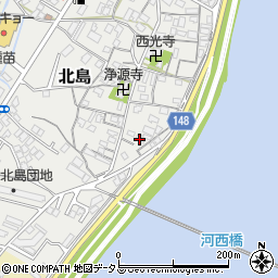 和歌山県和歌山市北島212周辺の地図