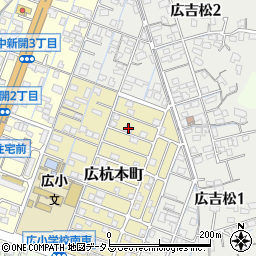 広島県呉市広杭本町18-7周辺の地図