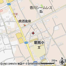 香川県丸亀市綾歌町栗熊東365周辺の地図