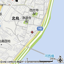 和歌山県和歌山市北島211周辺の地図
