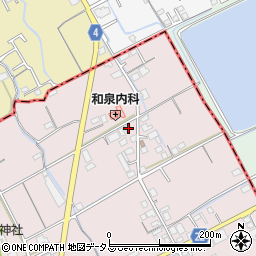 香川県善通寺市与北町759-1周辺の地図