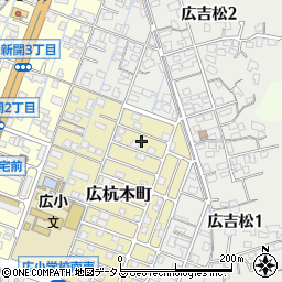 広島県呉市広杭本町18周辺の地図