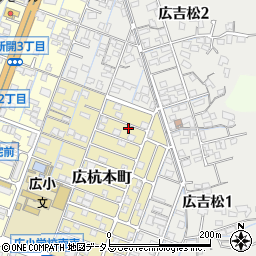 広島県呉市広杭本町18-19周辺の地図