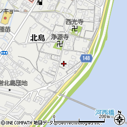 和歌山県和歌山市北島213周辺の地図