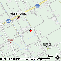 香川県丸亀市垂水町2411-1周辺の地図