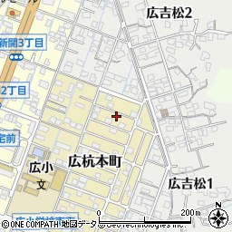 広島県呉市広杭本町18-18周辺の地図