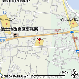 ラ・ムー　高松南店周辺の地図