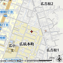 広島県呉市広杭本町18-17周辺の地図