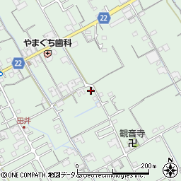 香川県丸亀市垂水町2413周辺の地図