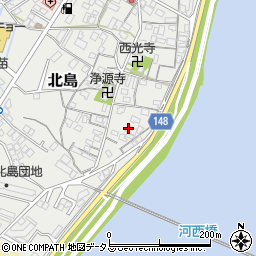和歌山県和歌山市北島207周辺の地図