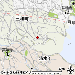 広島県呉市三和町23周辺の地図