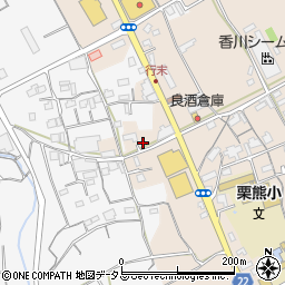 香川県丸亀市綾歌町栗熊東82-1周辺の地図