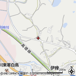 香川県東かがわ市伊座241-1周辺の地図