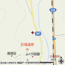 山口県美祢市於福町上古屋4323周辺の地図