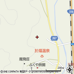 山口県美祢市於福町上古屋4319周辺の地図