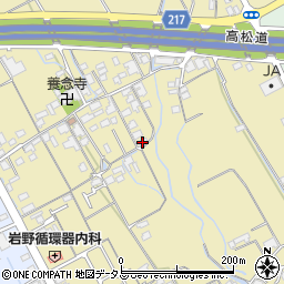香川県善通寺市下吉田町513周辺の地図