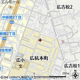 広島県呉市広杭本町18-13周辺の地図