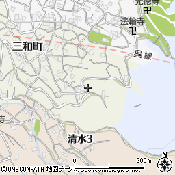 広島県呉市三和町27-3周辺の地図