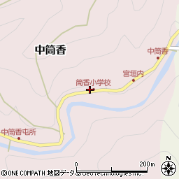 和歌山県伊都郡高野町中筒香245周辺の地図