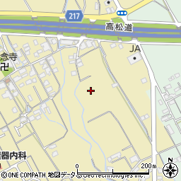 香川県善通寺市下吉田町周辺の地図