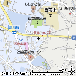 香川県高松市香南町横井1015周辺の地図