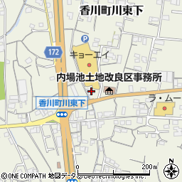 香川銀行空港口支店周辺の地図