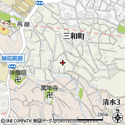 広島県呉市三和町11周辺の地図