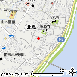 和歌山県和歌山市北島239周辺の地図