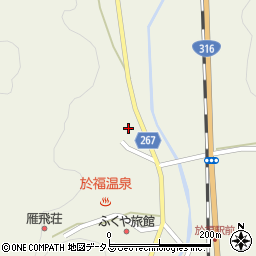 山口県美祢市於福町上古屋4323-1周辺の地図