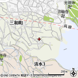 広島県呉市三和町24-46周辺の地図