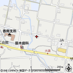 香川県高松市香南町由佐779-4周辺の地図