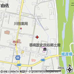 香川県高松市香南町由佐262周辺の地図