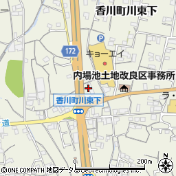宮脇書店川東店周辺の地図