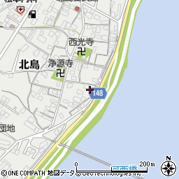 和歌山県和歌山市北島199周辺の地図