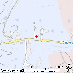有限会社多田生コンクリート　香川工場周辺の地図