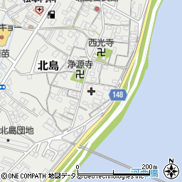 和歌山県和歌山市北島206周辺の地図