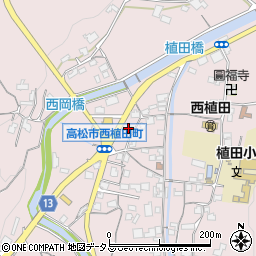 香川県高松市西植田町3037周辺の地図