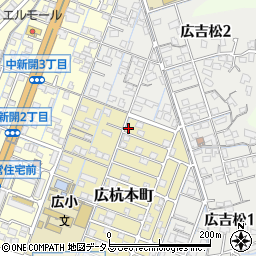 広島県呉市広杭本町20-11周辺の地図