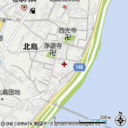 和歌山県和歌山市北島201周辺の地図