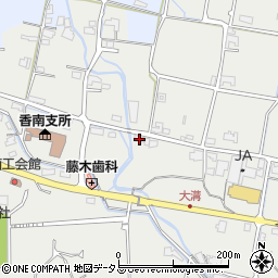 香川県高松市香南町由佐783周辺の地図