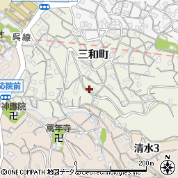 広島県呉市三和町20-52周辺の地図