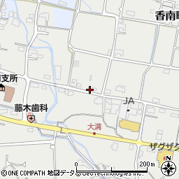 香川県高松市香南町由佐770-4周辺の地図