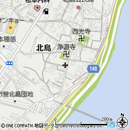 和歌山県和歌山市北島243周辺の地図