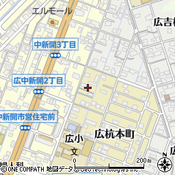 広島県呉市広杭本町22周辺の地図