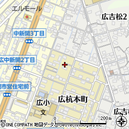 広島県呉市広杭本町21-25周辺の地図