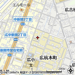 広島県呉市広杭本町22-32周辺の地図