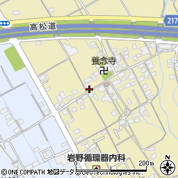 香川県善通寺市下吉田町750周辺の地図