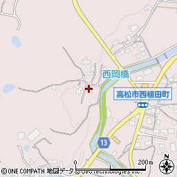 香川県高松市西植田町3244周辺の地図